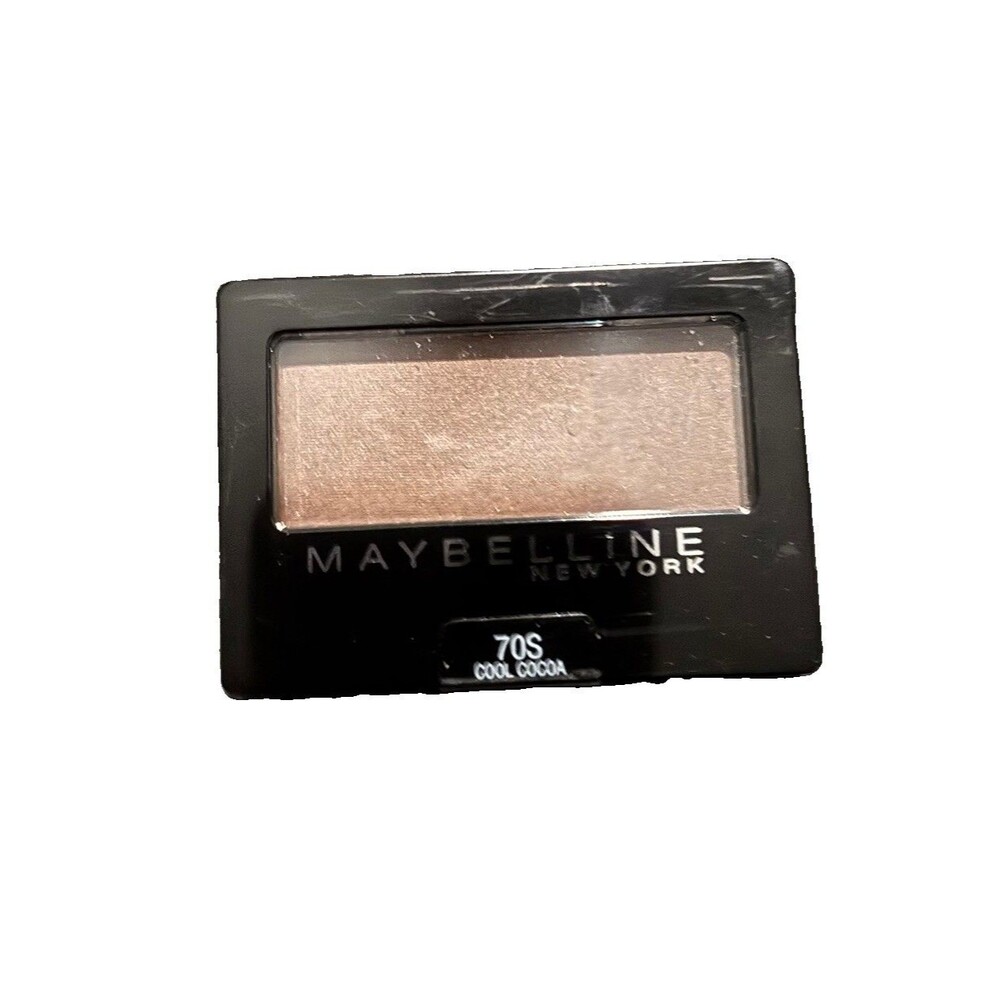 Maybelline Expert Wear Eyeshadow Single 70S Cool Cocoa Shimmer Brown 0.08oz